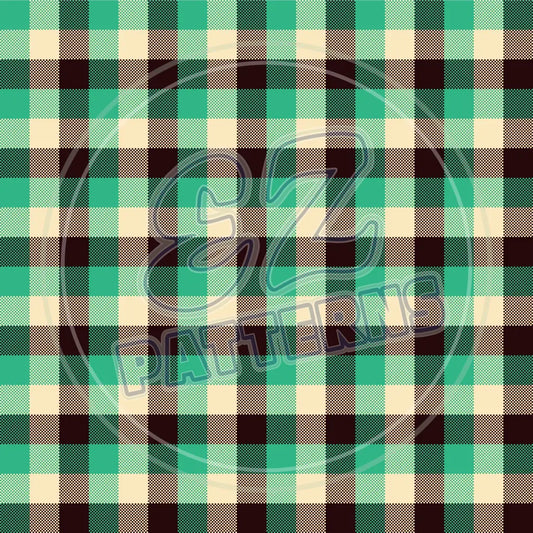 Cozy Plaid 003 - Small Pattern Printed Vinyl