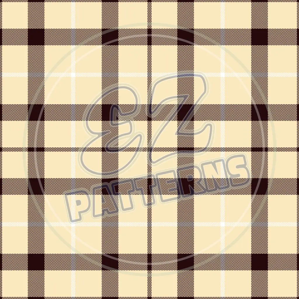 Cozy Plaid 005 Printed Pattern Vinyl