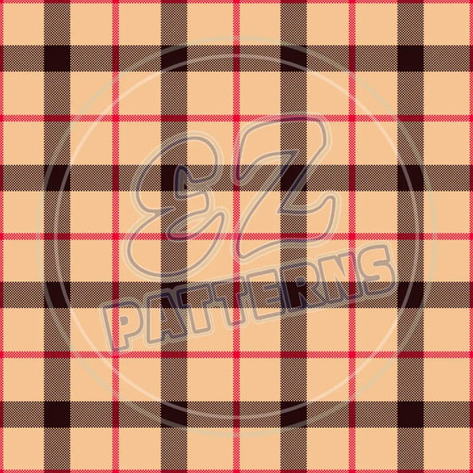 Cozy Plaid 008 Printed Pattern Vinyl