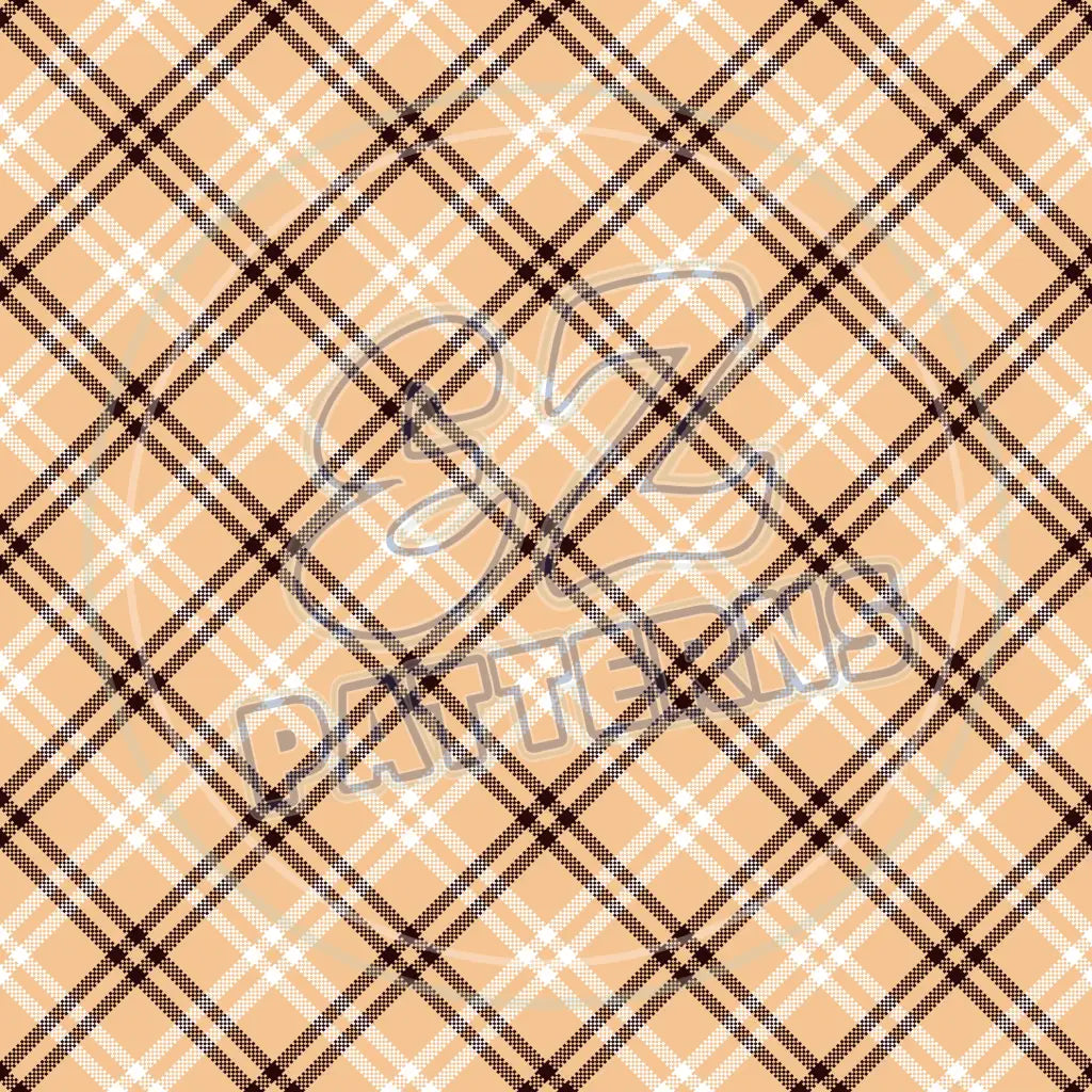 Cozy Plaid 013 - Small Pattern Printed Vinyl