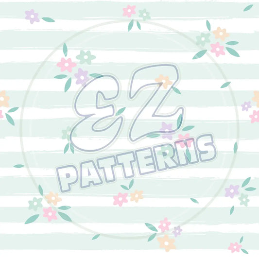 Cute Spring Kitties 005 Printed Pattern Vinyl