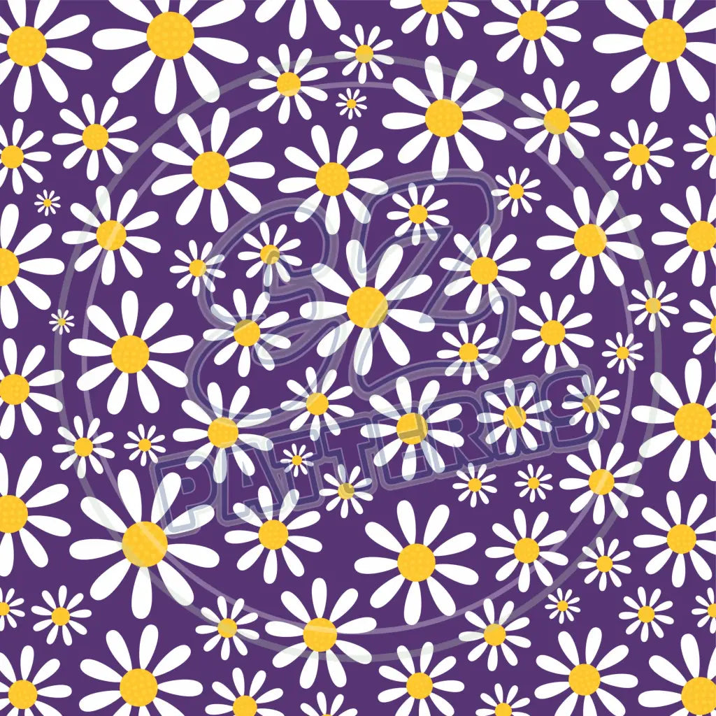 Daisy Crazy 003 Printed Pattern Vinyl