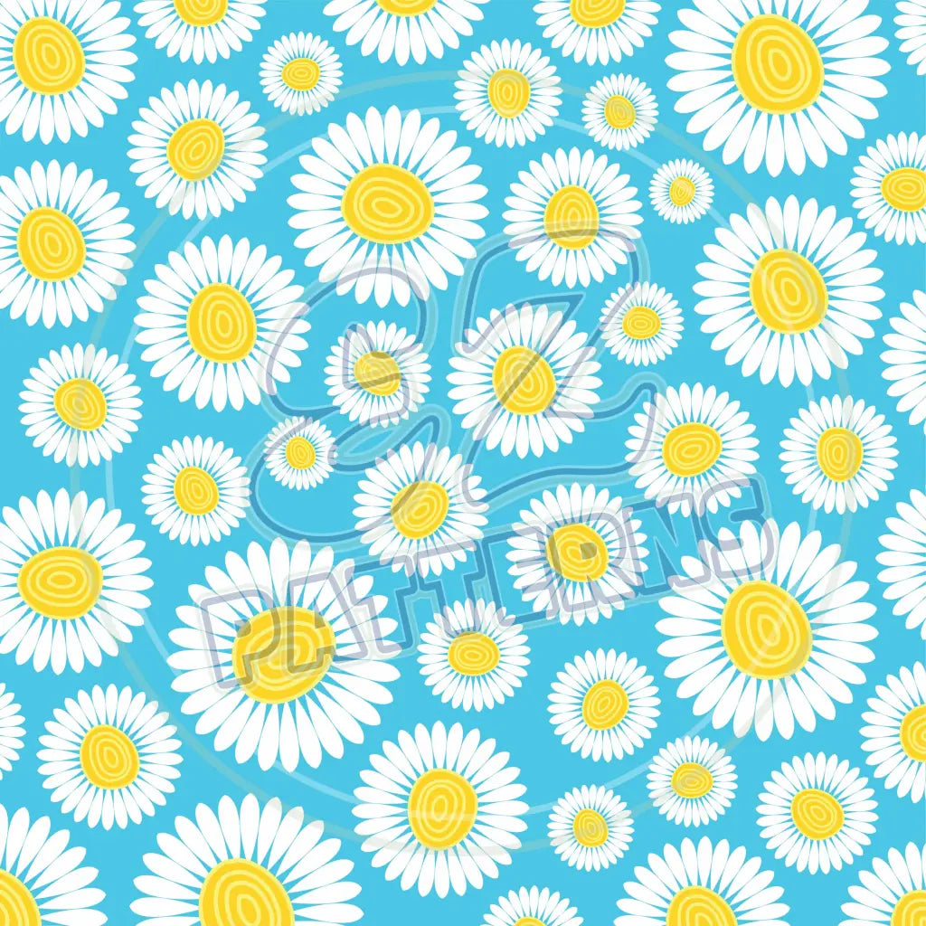 Daisy Crazy 008 Printed Pattern Vinyl