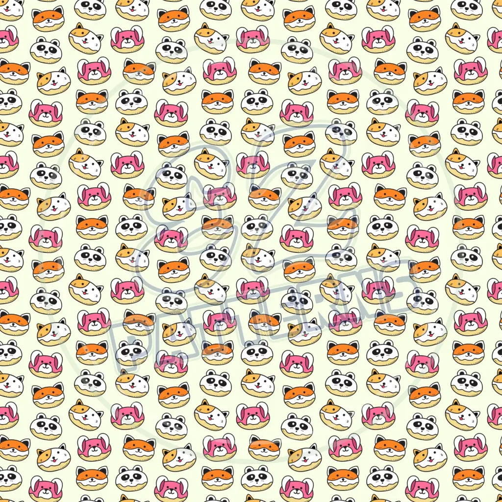 Dumpling Dudes 001 Small Printed Pattern Vinyl