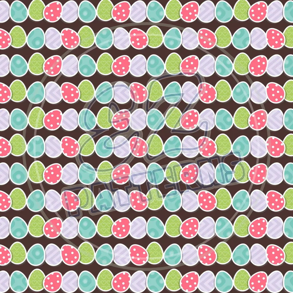 Easter Chocolate 008 Printed Pattern Vinyl