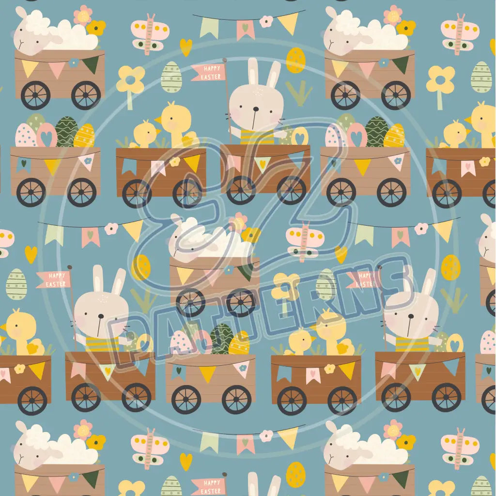 Easter Friends 005 Printed Pattern Vinyl