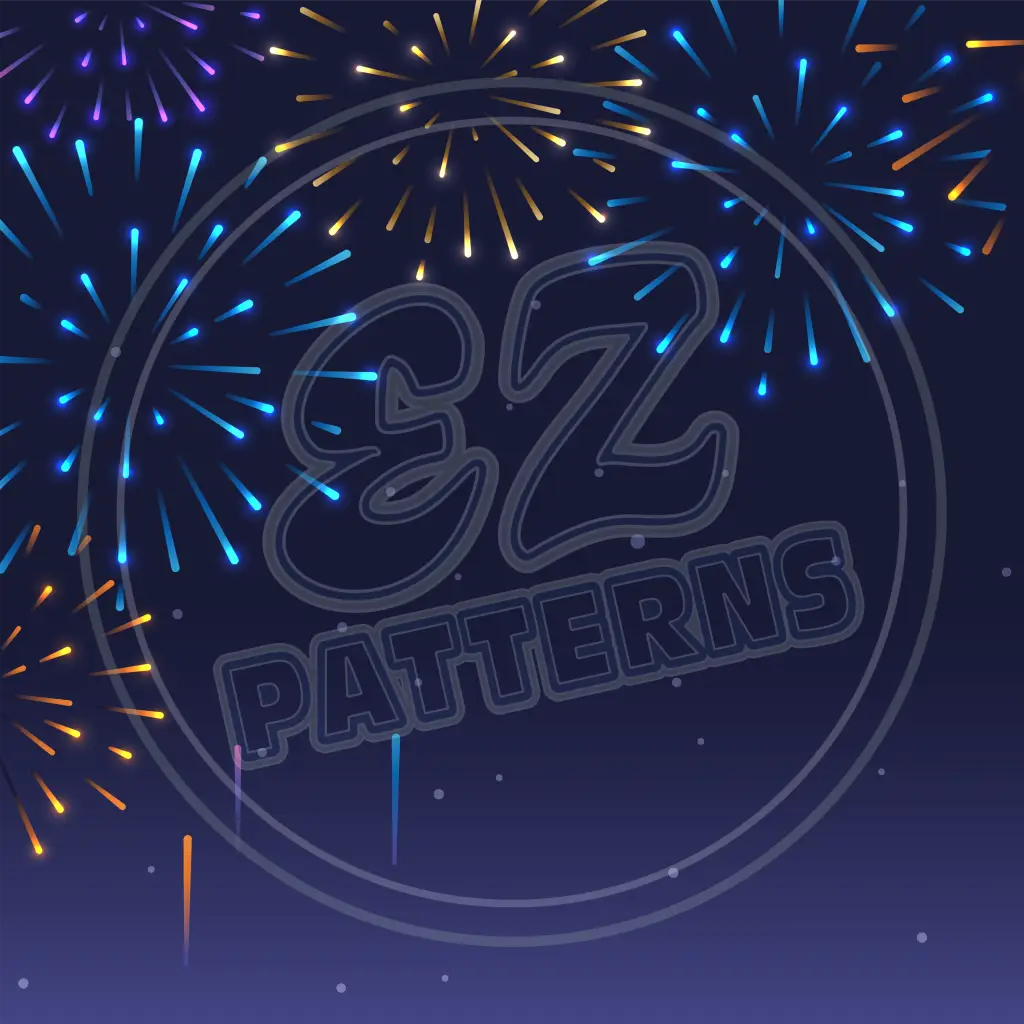 Fireworks 005 Printed Pattern Vinyl