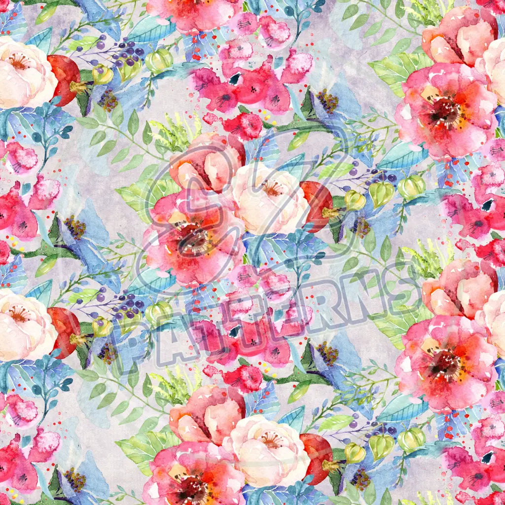 Flower Garden 008 Printed Pattern Vinyl