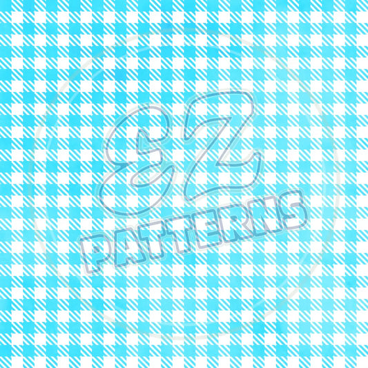 Frosty Plaid 003 Printed Pattern Vinyl