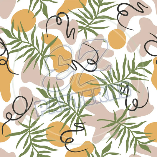 Garden Boho 001 Printed Pattern Vinyl