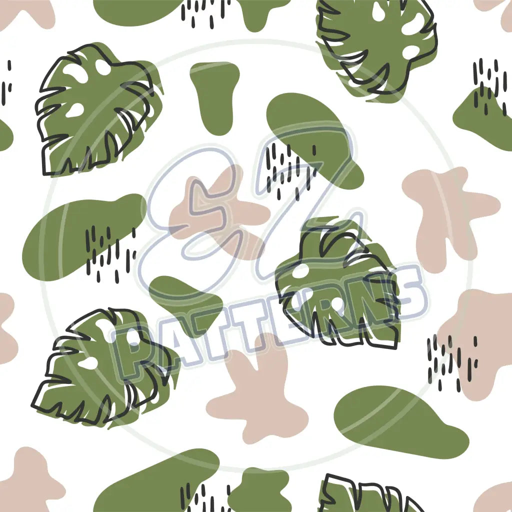 Garden Boho 003 Printed Pattern Vinyl