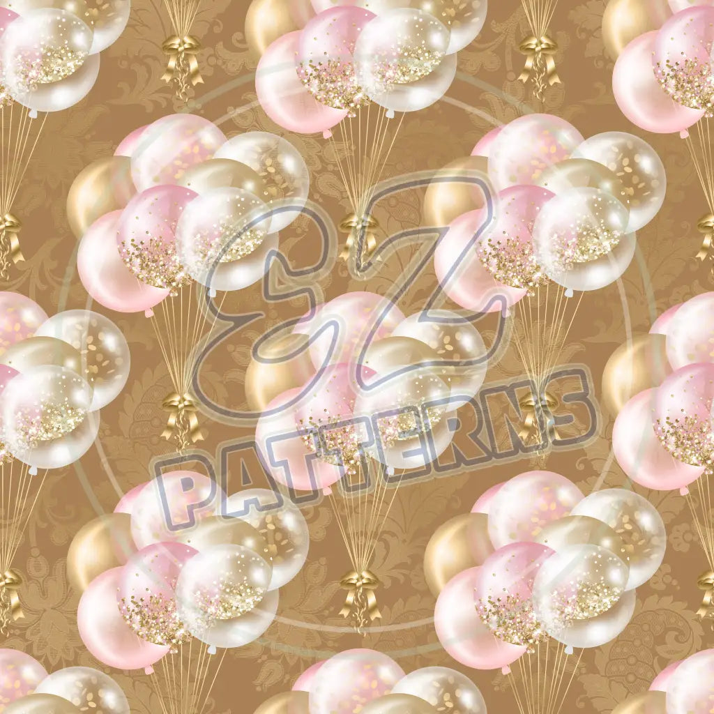 Glam Balloons 015 Printed Pattern Vinyl