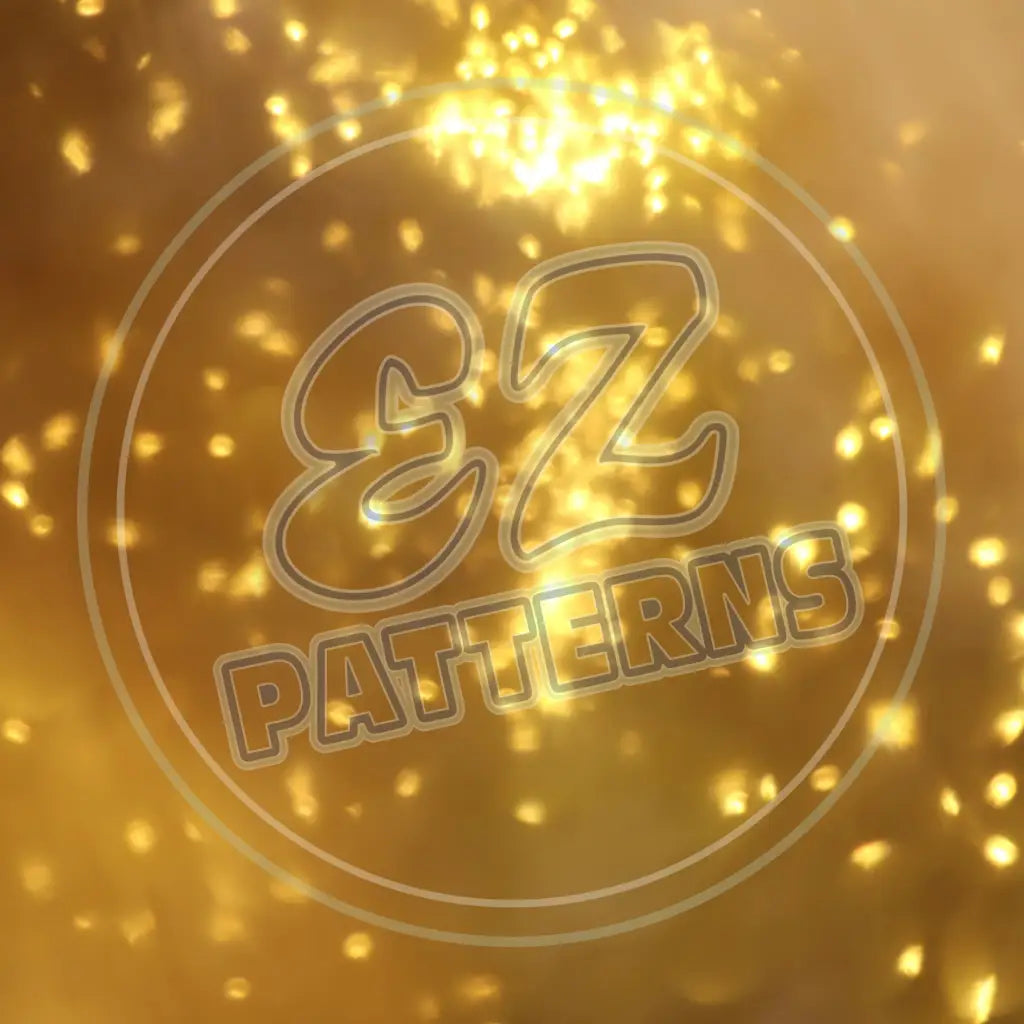 Gold Bokeh 004 Printed Pattern Vinyl