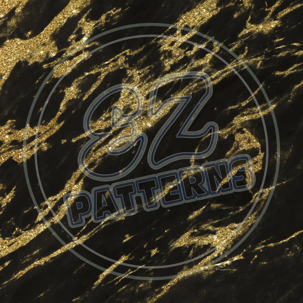 Black & Gold Marble 013 Printed Pattern Vinyl