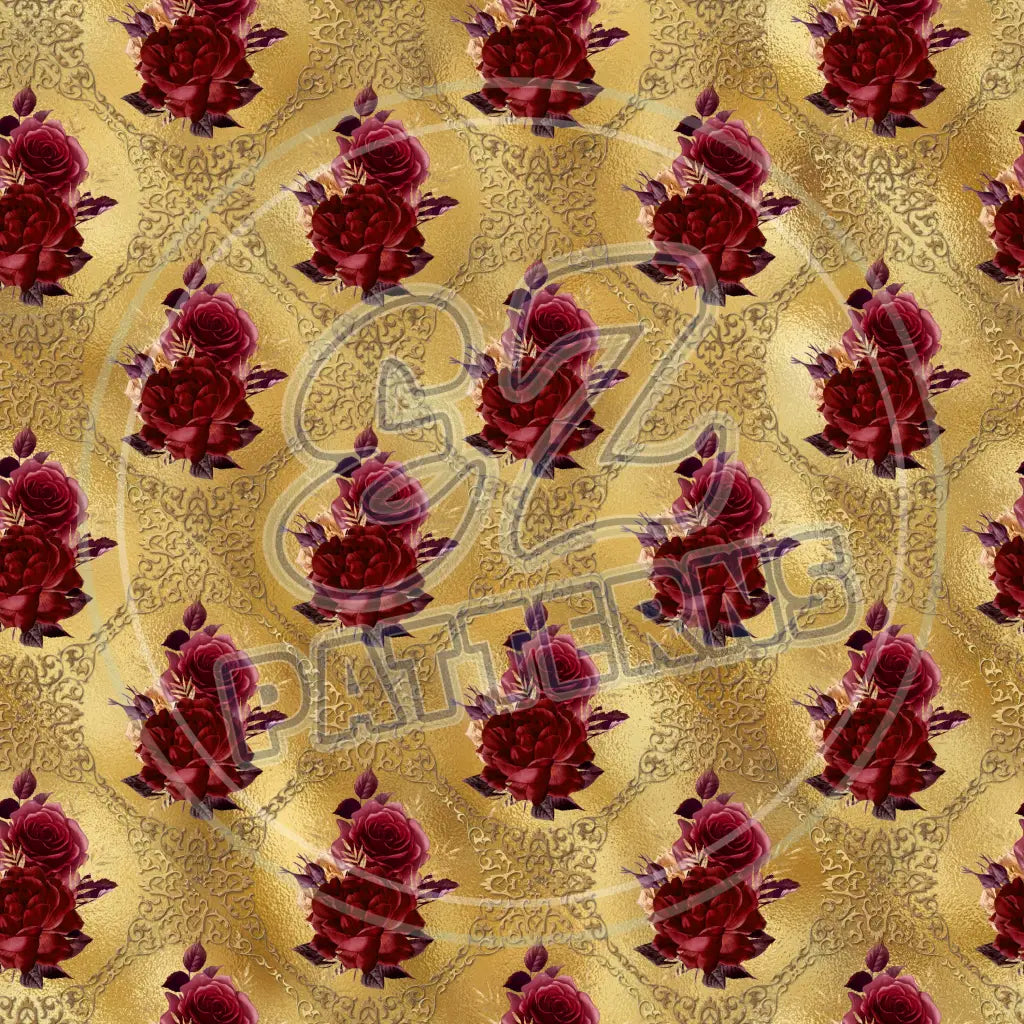 Gothic Gold 017 Printed Pattern Vinyl