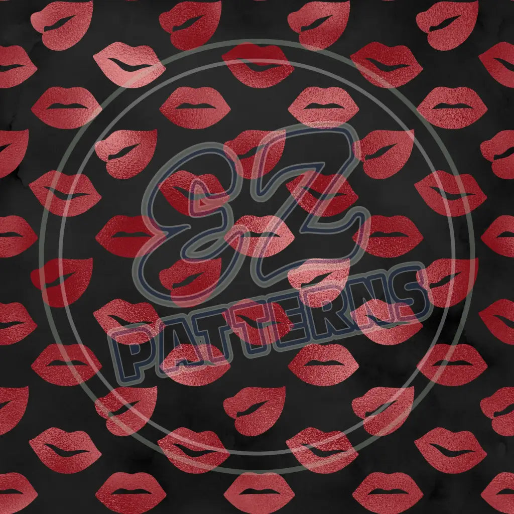 Gothic Kisses 007 Printed Pattern Vinyl