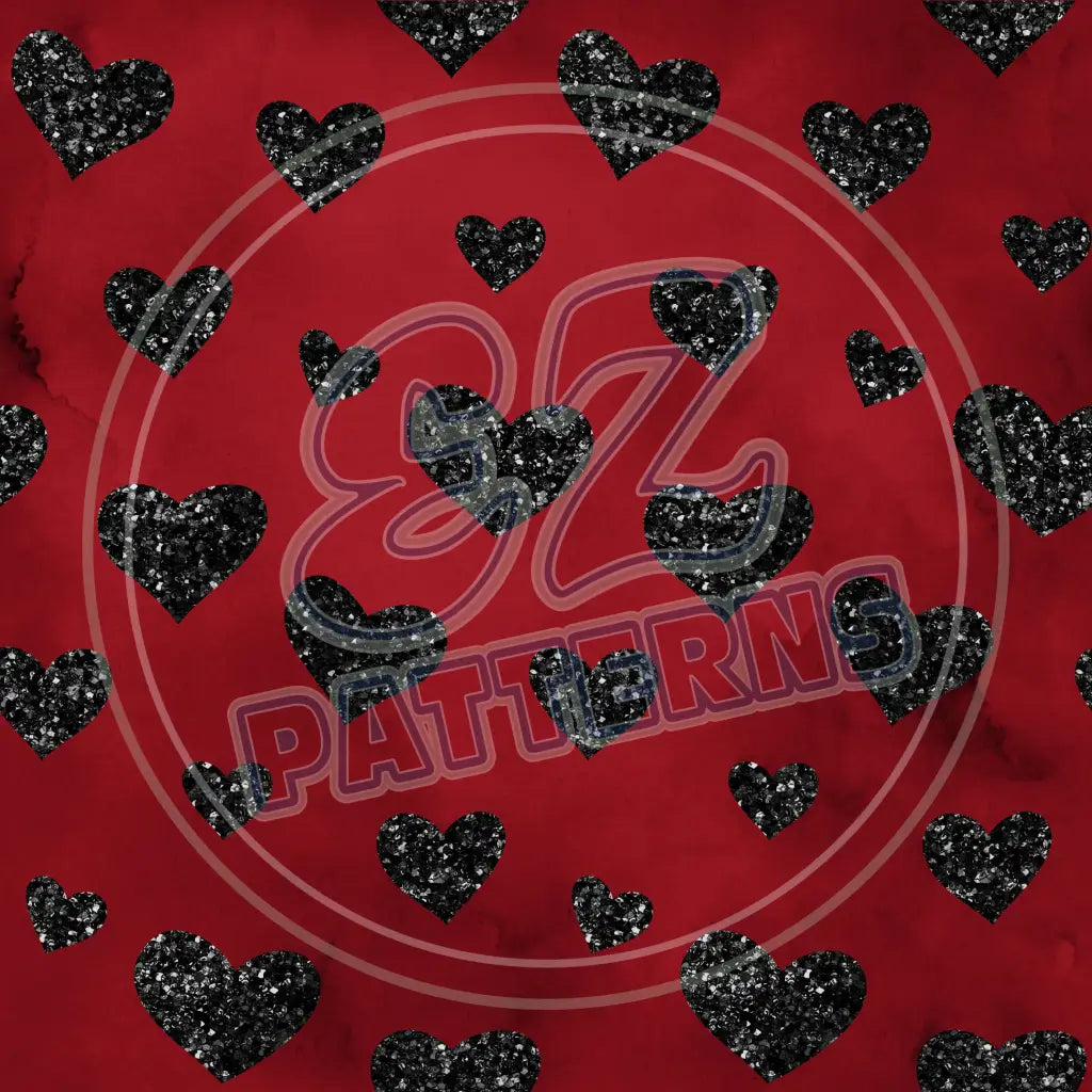 Gothic Kisses 015 Printed Pattern Vinyl