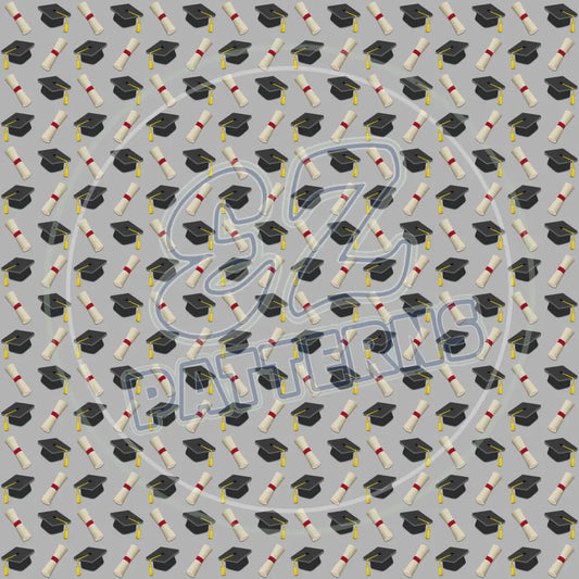 Gray Gold Grad 001 Printed Pattern Vinyl