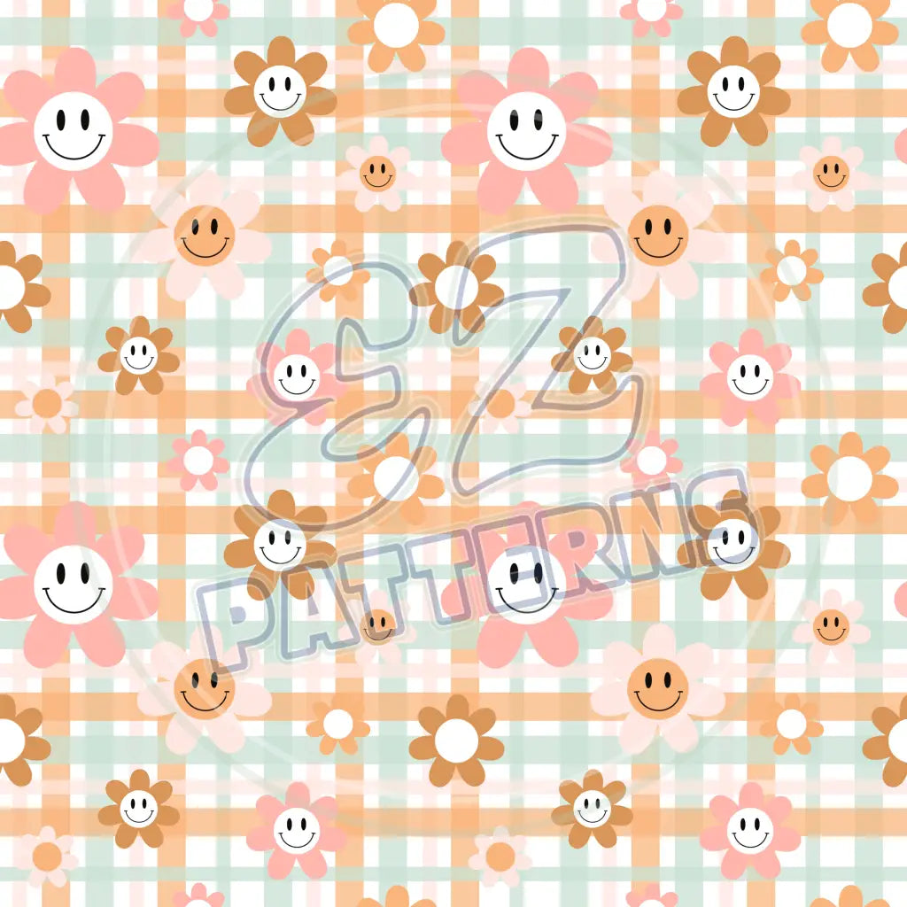 Groovy Smiley 011 Printed Pattern Vinyl