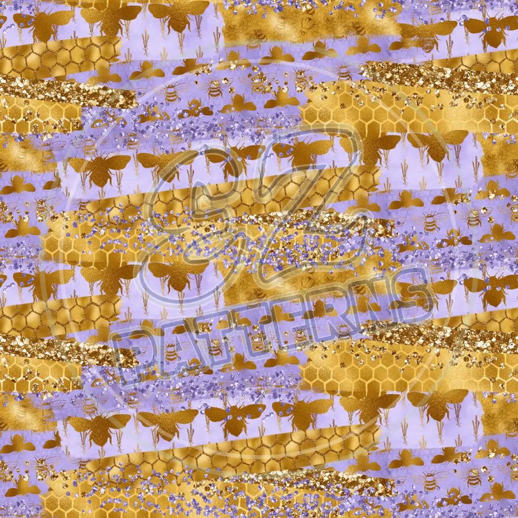 Honey Lavender 002 Printed Pattern Vinyl