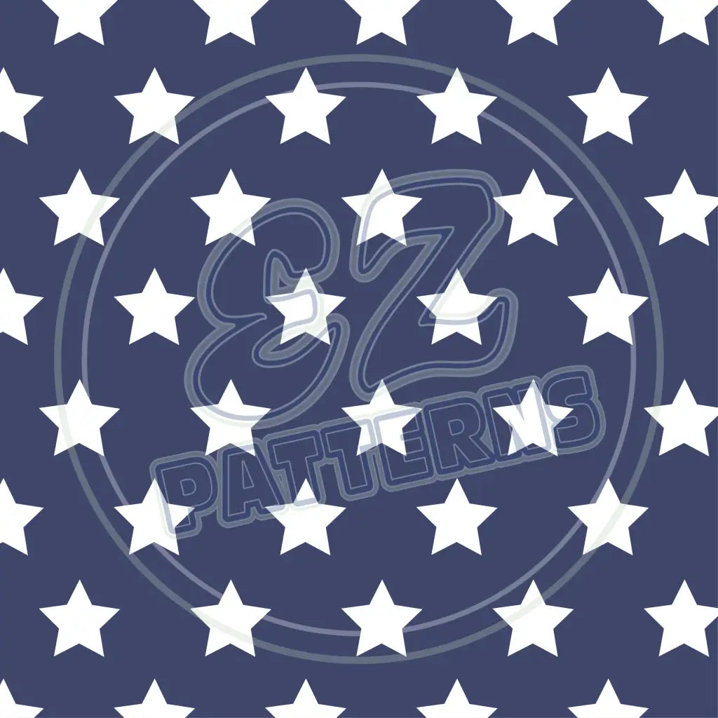 July 4Th Retro 003 Printed Pattern Vinyl