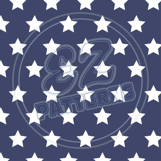 July 4Th Retro 003 Printed Pattern Vinyl