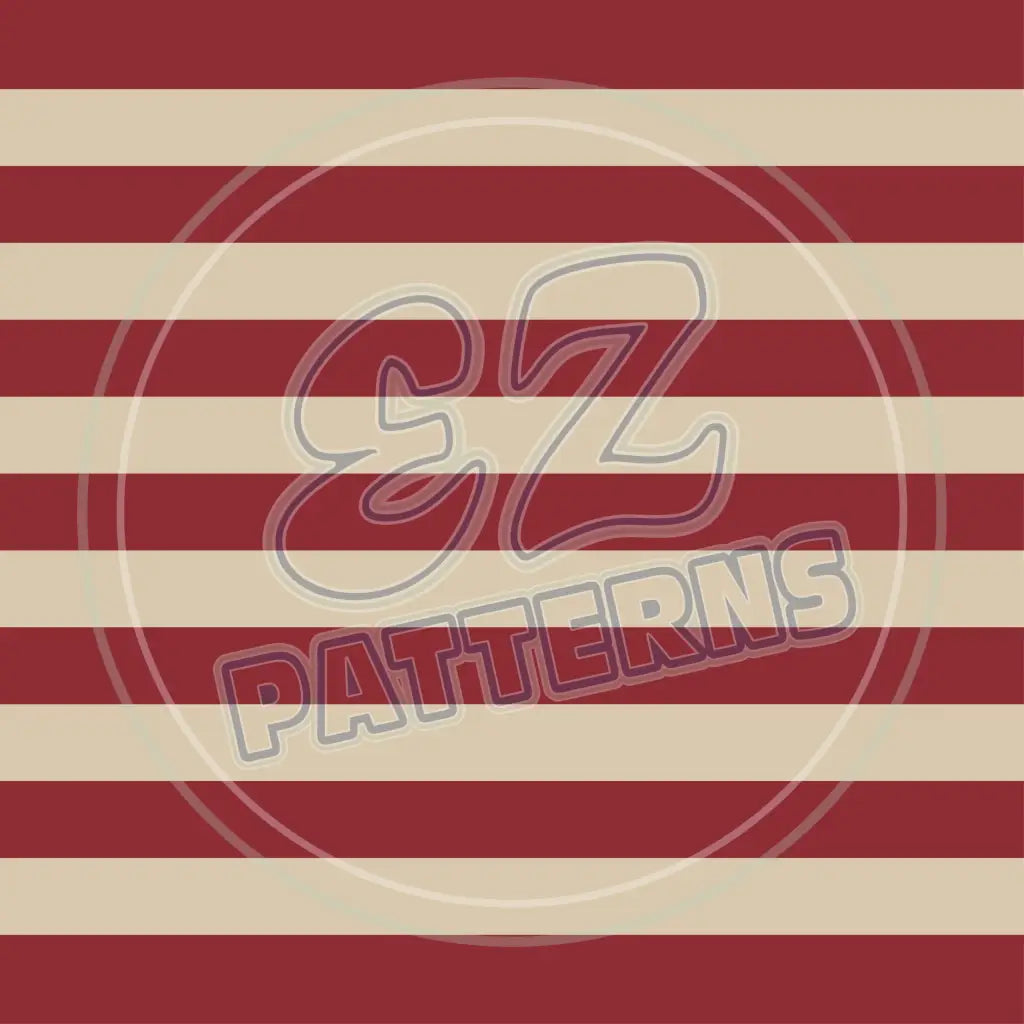 July 4Th Retro 008 Printed Pattern Vinyl