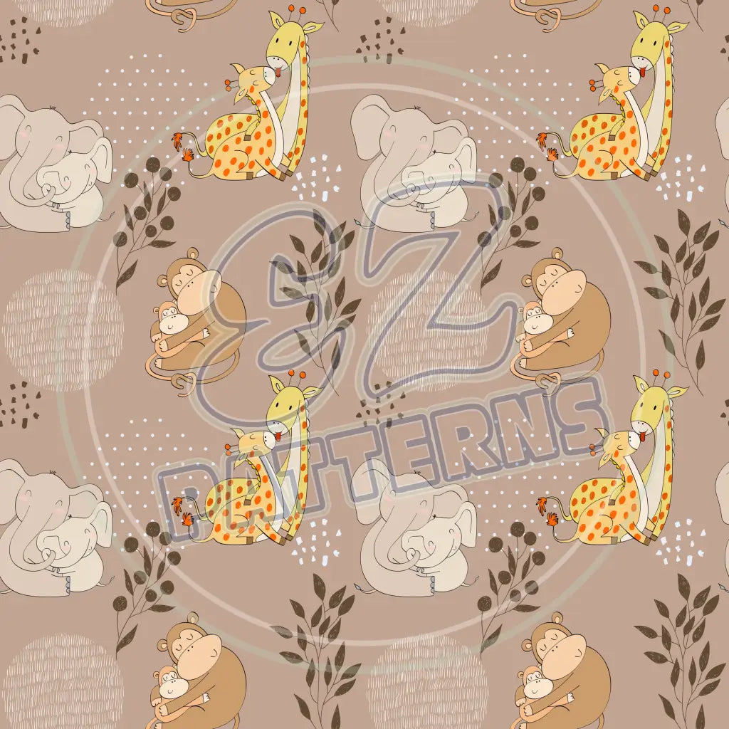 Jungle Mommies 005 Printed Pattern Vinyl