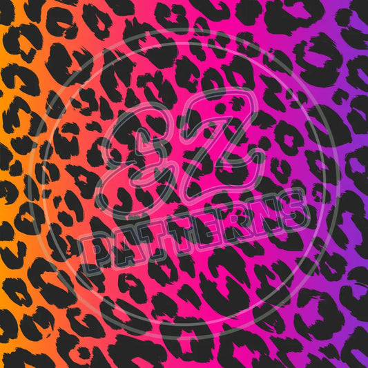 Leopard Brights 007 Printed Pattern Vinyl