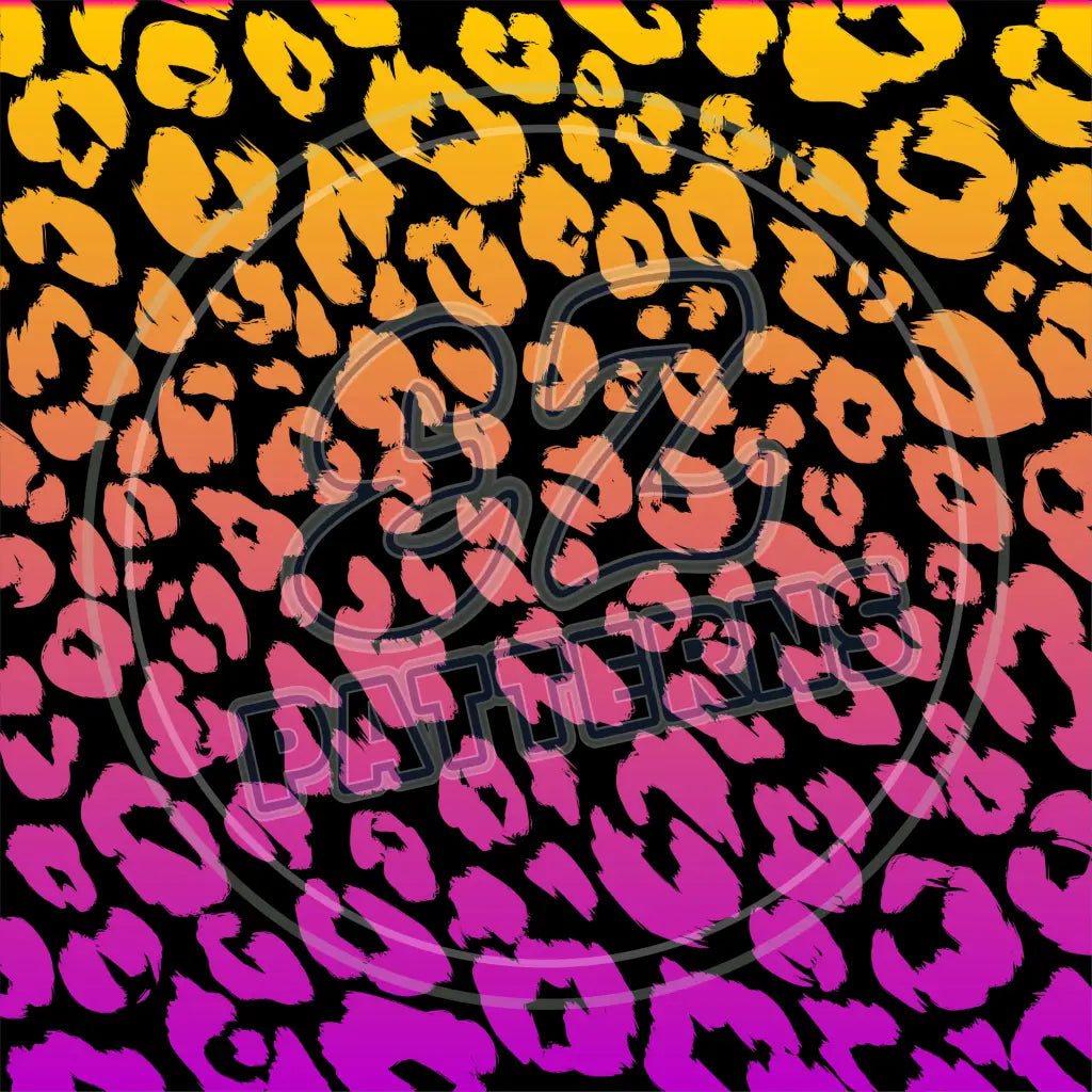 Leopard Brights 016 Printed Pattern Vinyl