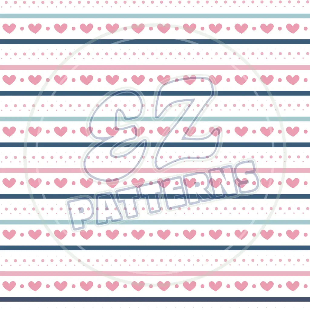 Love Cats 008 Printed Pattern Vinyl