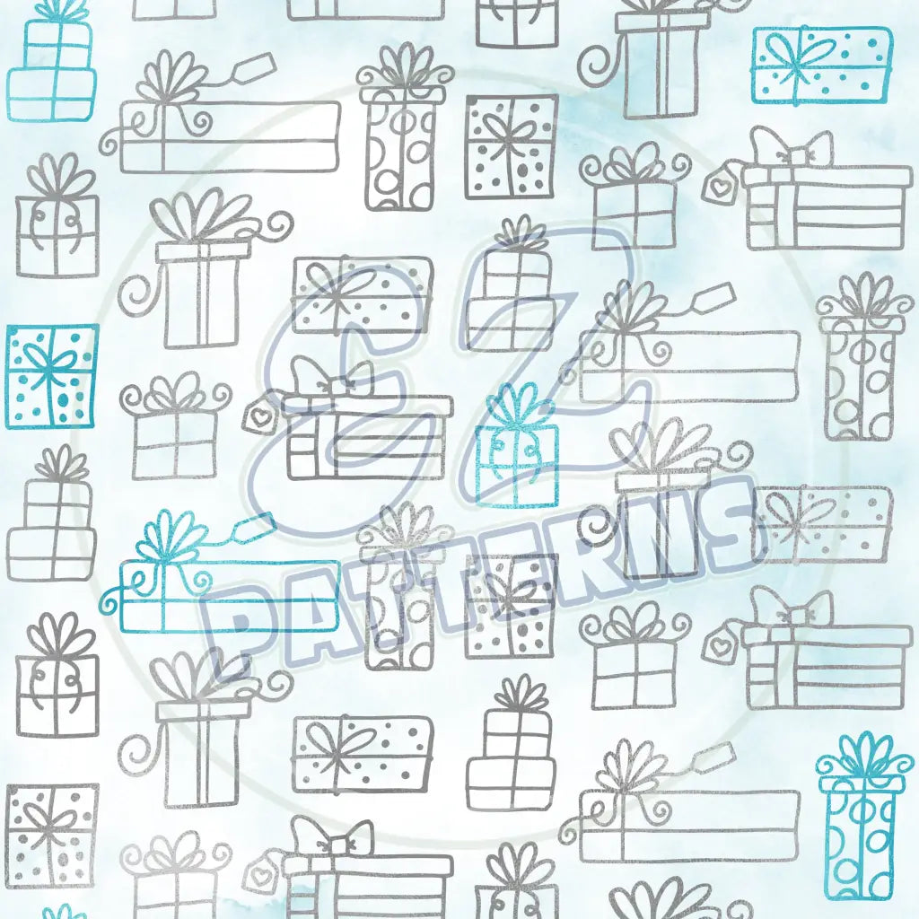 Magical Teal 009 Printed Pattern Vinyl