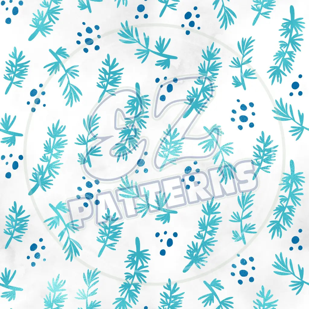 Magical Teal 012 Printed Pattern Vinyl