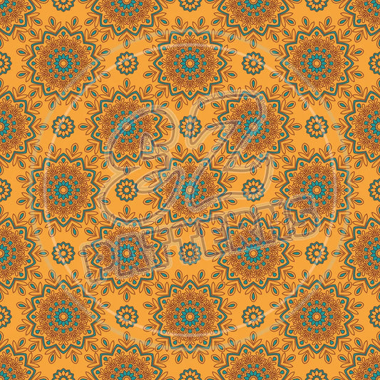 Mandala Boho 001 Printed Pattern Vinyl