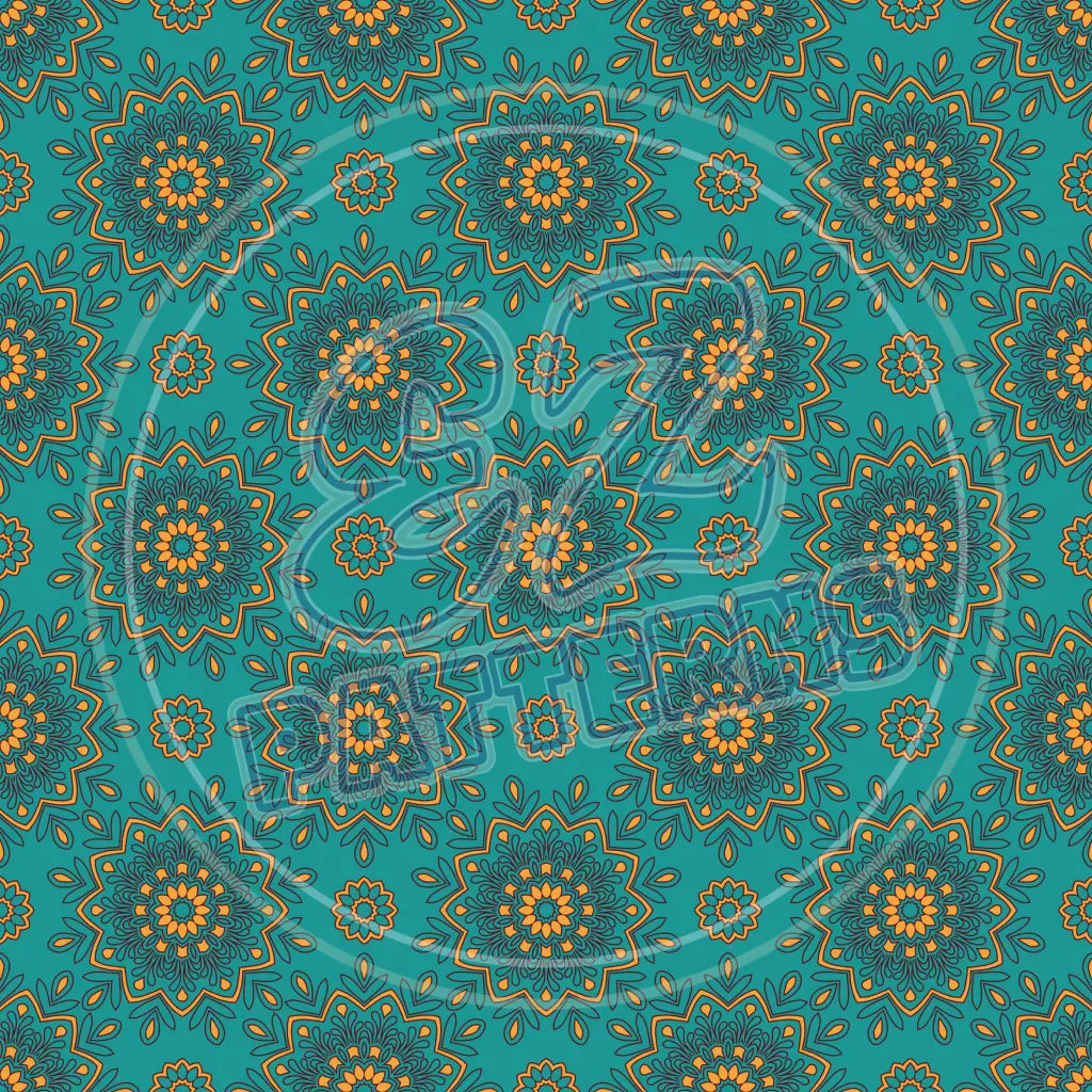 Mandala Boho 002 Printed Pattern Vinyl