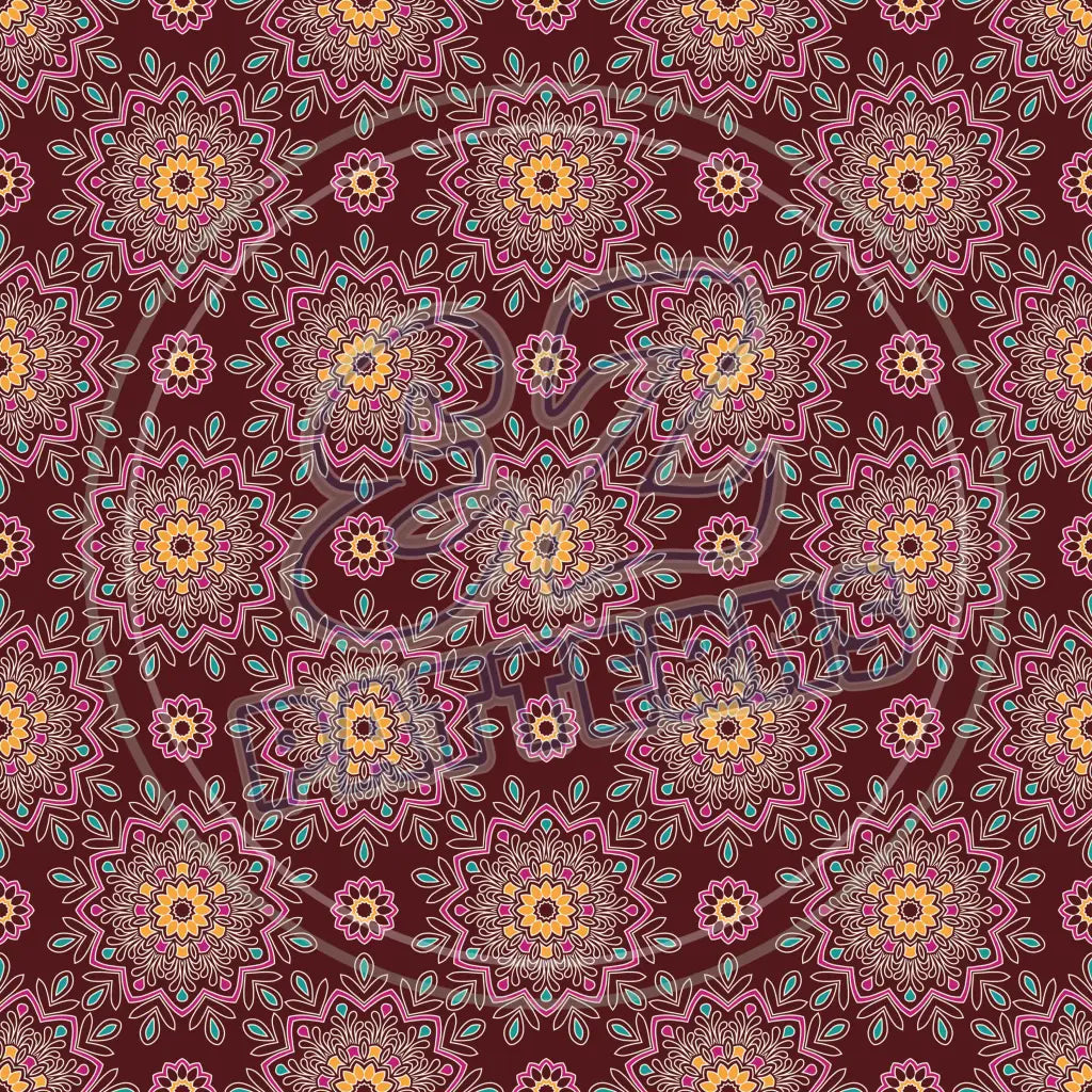 Mandala Boho 004 Printed Pattern Vinyl