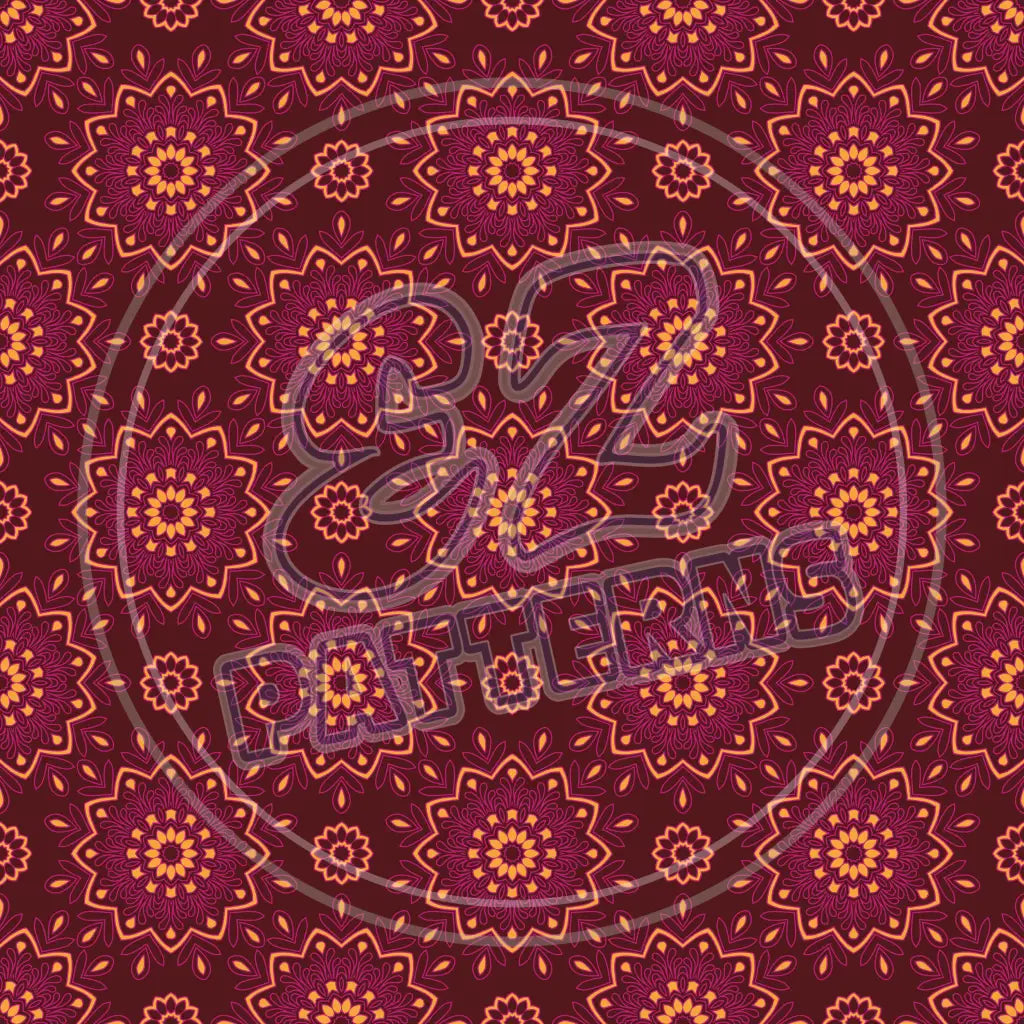 Mandala Boho 006 Printed Pattern Vinyl