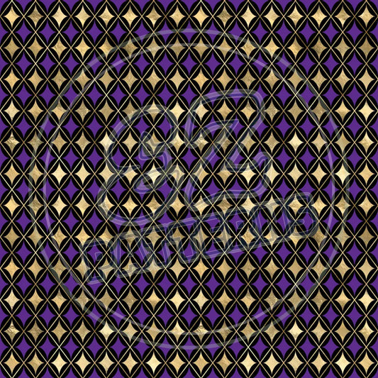 Mardi Gras Bling 011 Printed Pattern Vinyl