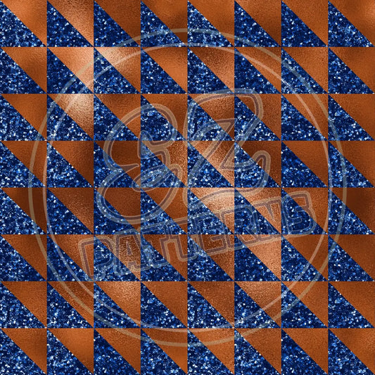 Midnight Copper 003 Printed Pattern Vinyl