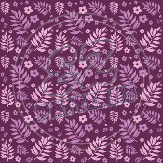 Mini Mauve 001 Printed Pattern Vinyl