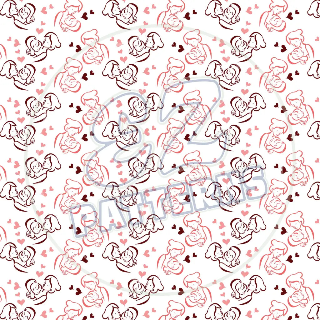 Mom Love 002 Printed Pattern Vinyl