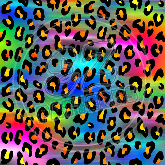 Neon Leopard 002 Printed Pattern Vinyl