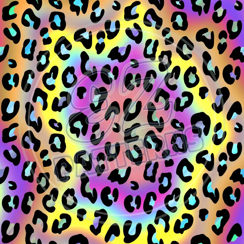 Neon Leopard 012 Printed Pattern Vinyl