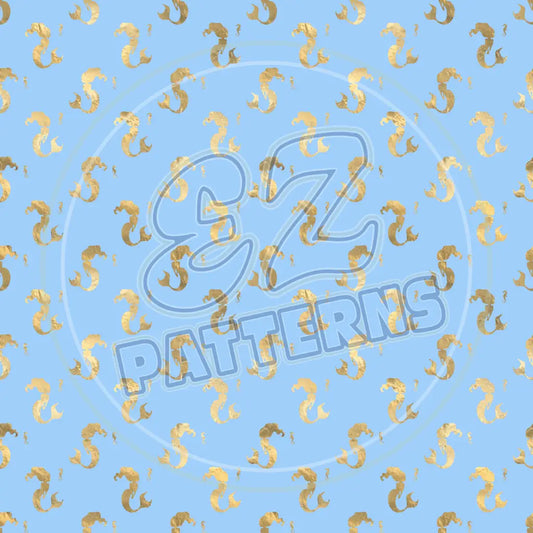 Ocean Mermaid 004 Printed Pattern Vinyl