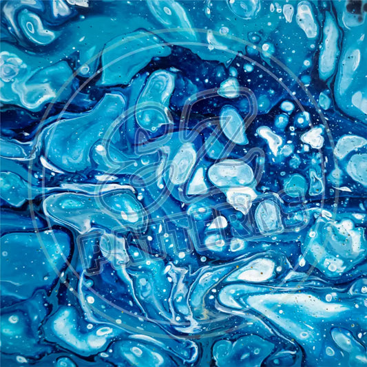 Ocean Tide Pour 011 Printed Pattern Vinyl