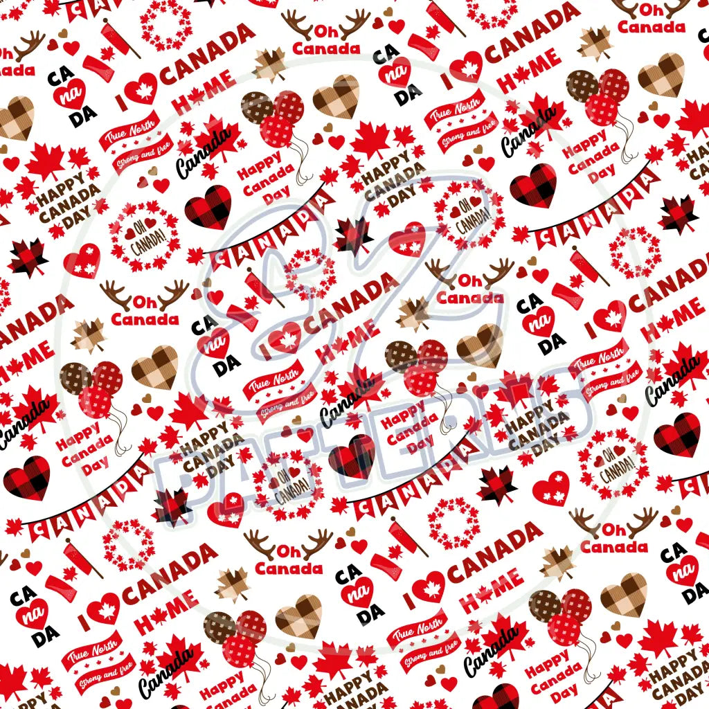 Oh Canada 008 Printed Pattern Vinyl