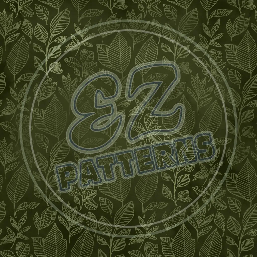 Olive Gold 003 Printed Pattern Vinyl