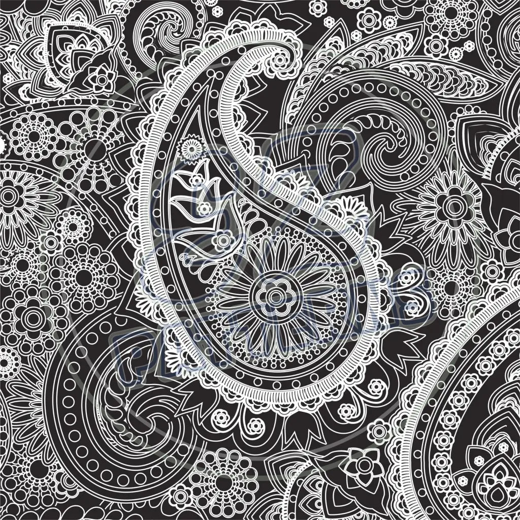 Paisley Dreamer 004 Printed Pattern Vinyl