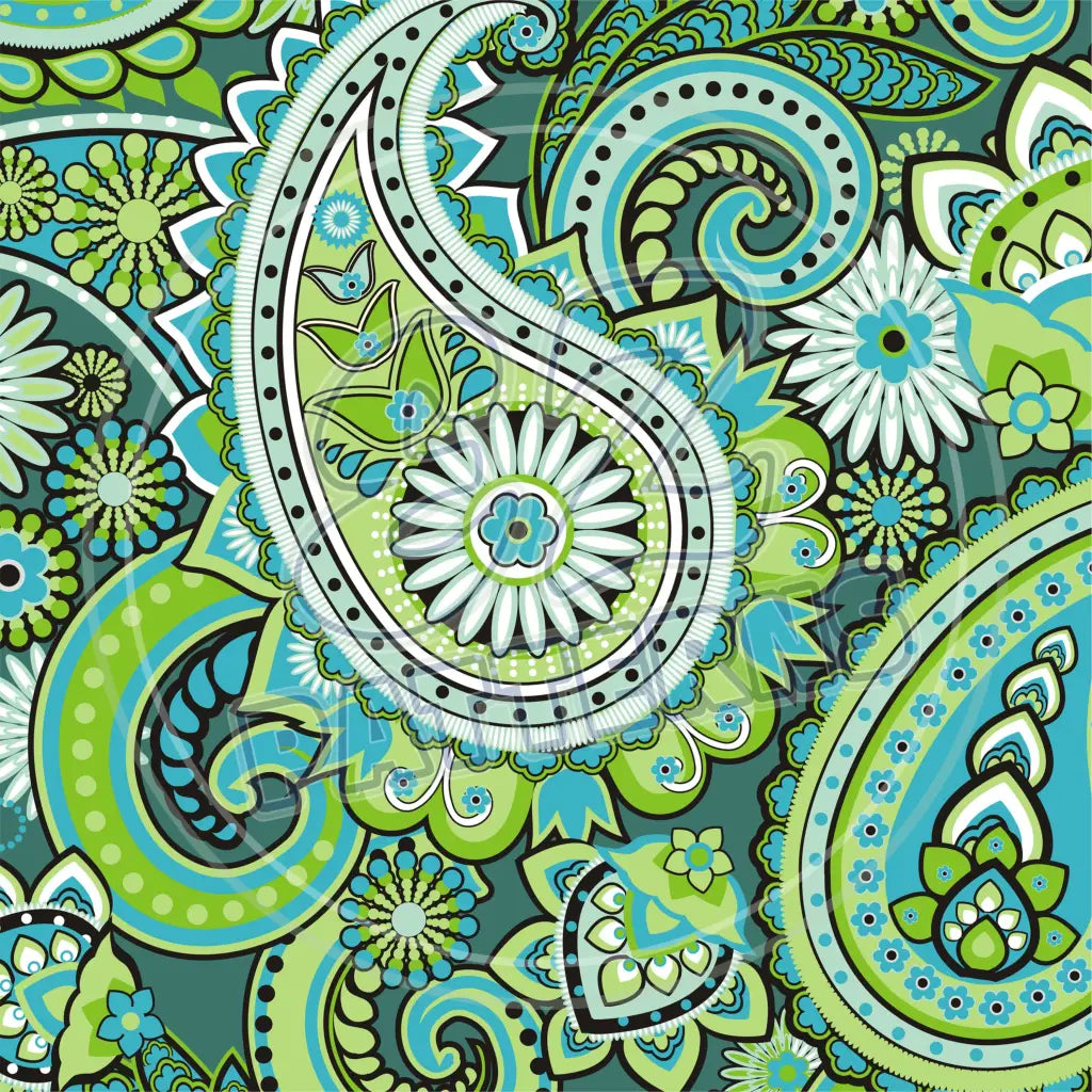 Paisley Dreamer 009 Printed Pattern Vinyl