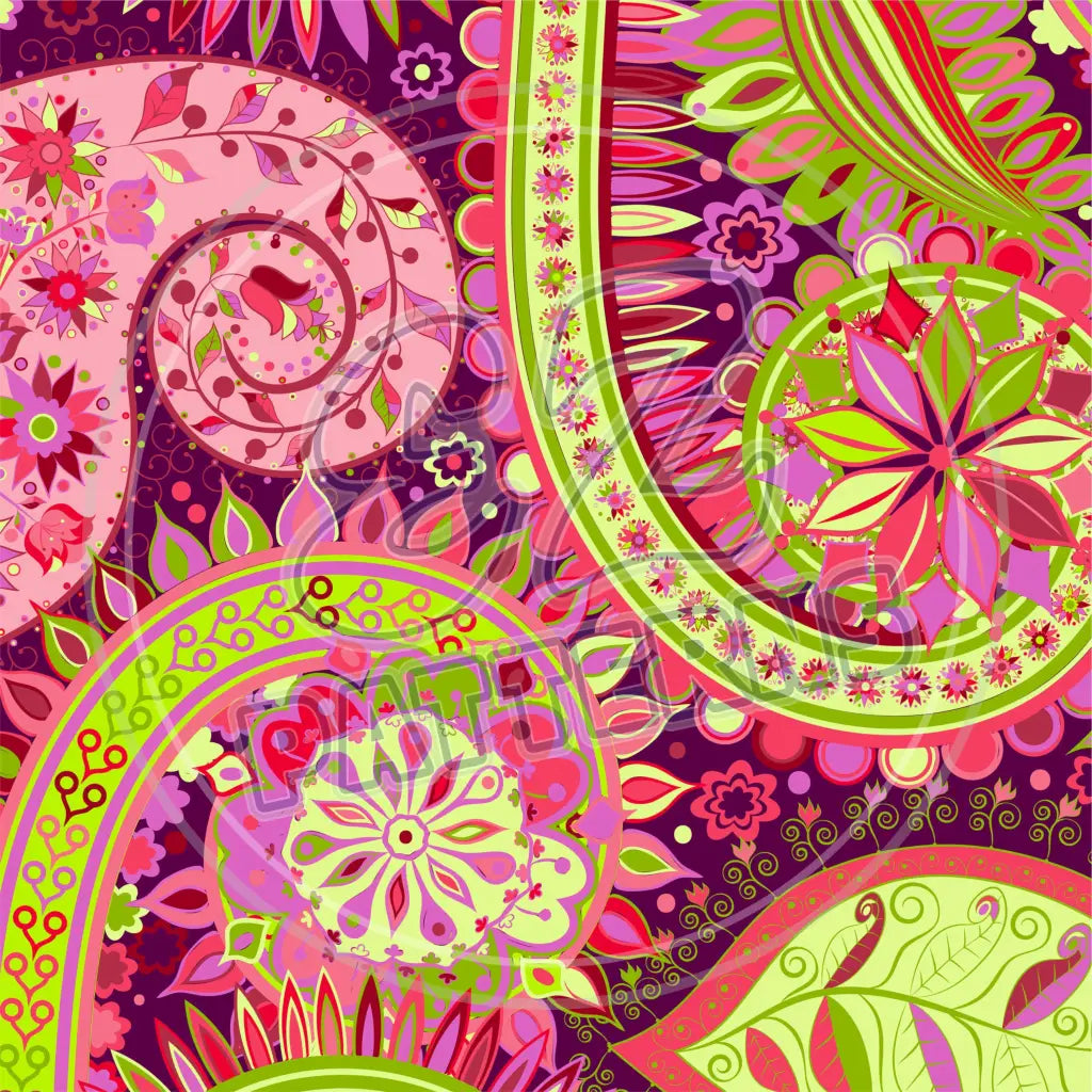 Paisley Dreamer 011 Printed Pattern Vinyl